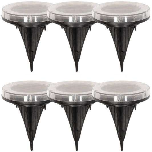 Solar Ground Lights 6 Pack
