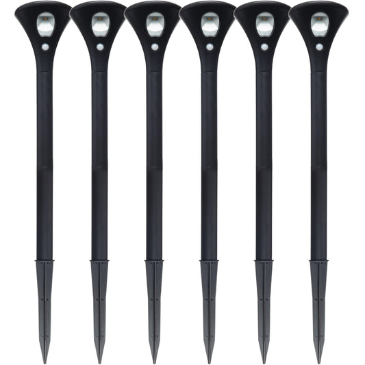 Solar Garden Path Lights with Motion Sensor 1LED 6 Pack