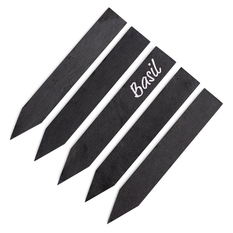 black plastic plant labels 5Pcs Premium Slate Plant Markers Garden Plant Labels