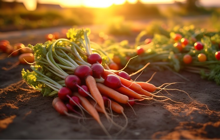 Carrots and Radish