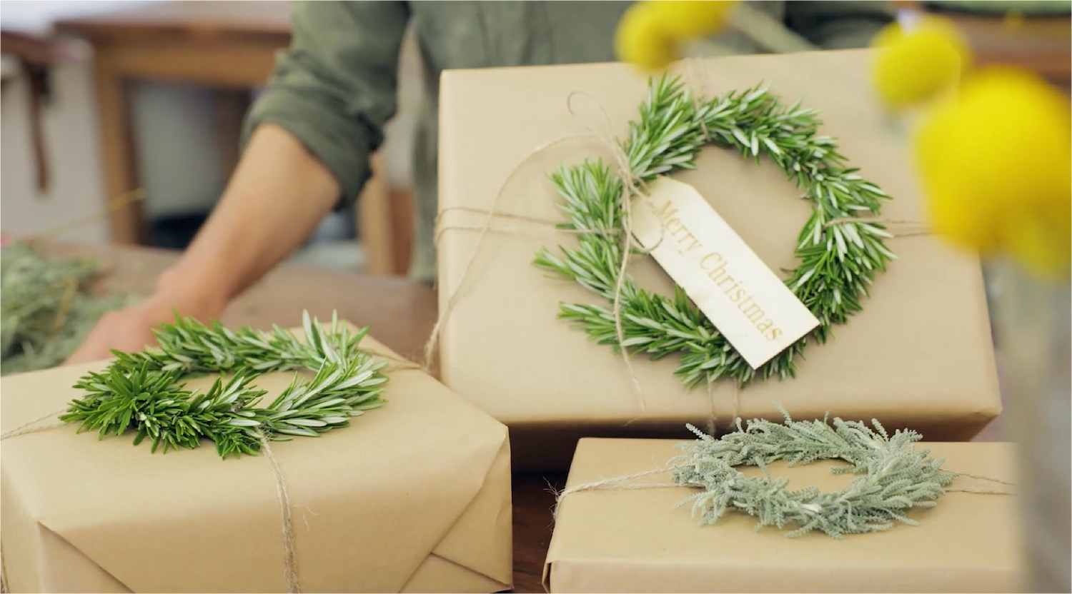 Garden-Inspired Holiday Gift Wrapping: Simple Touches with Big Impact