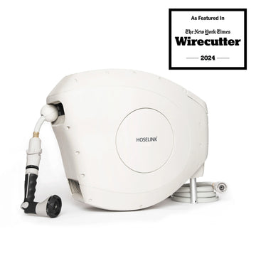 Classic 100ft Retractable Hose Reel | Beige