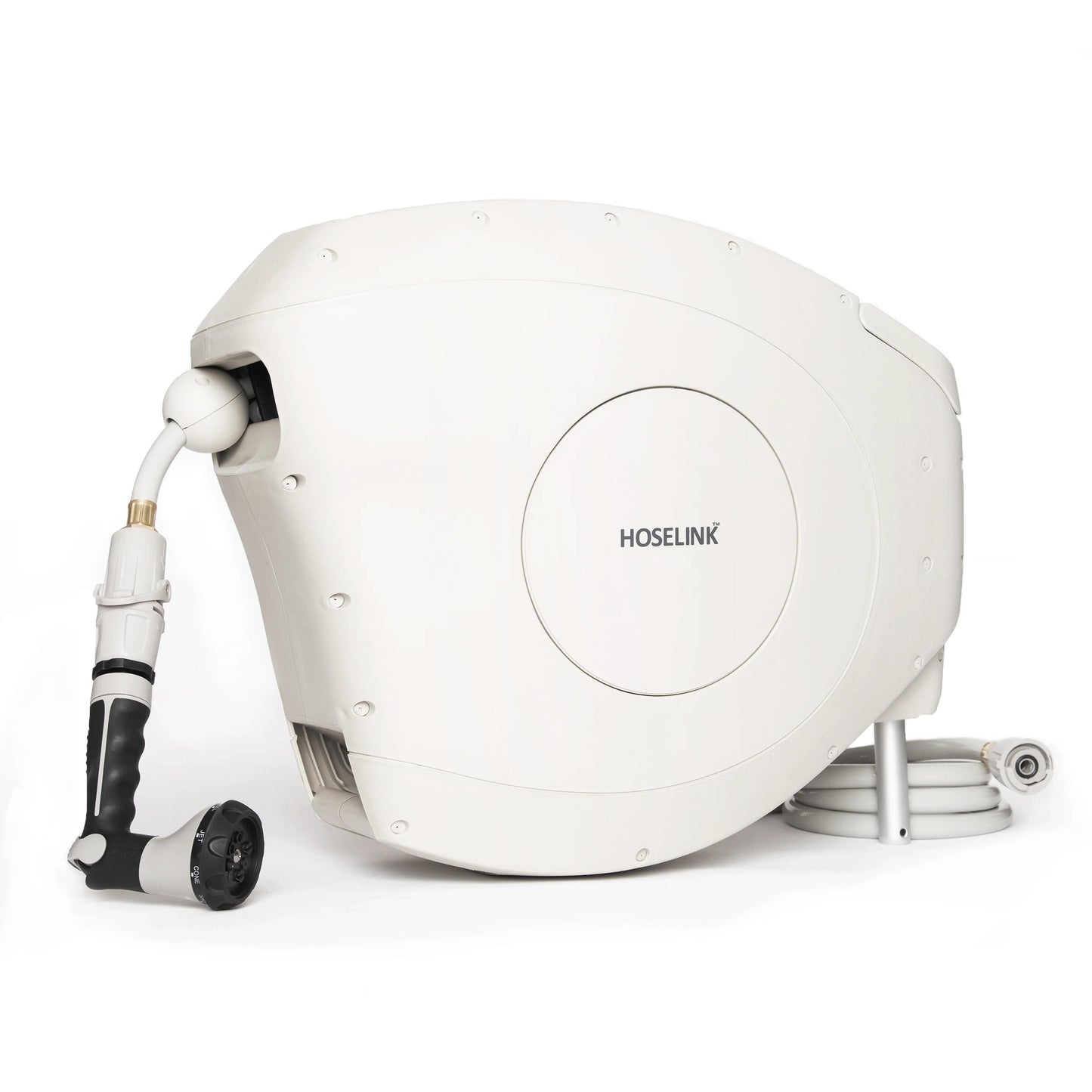 Classic 100ft Retractable Hose Reel | Beige