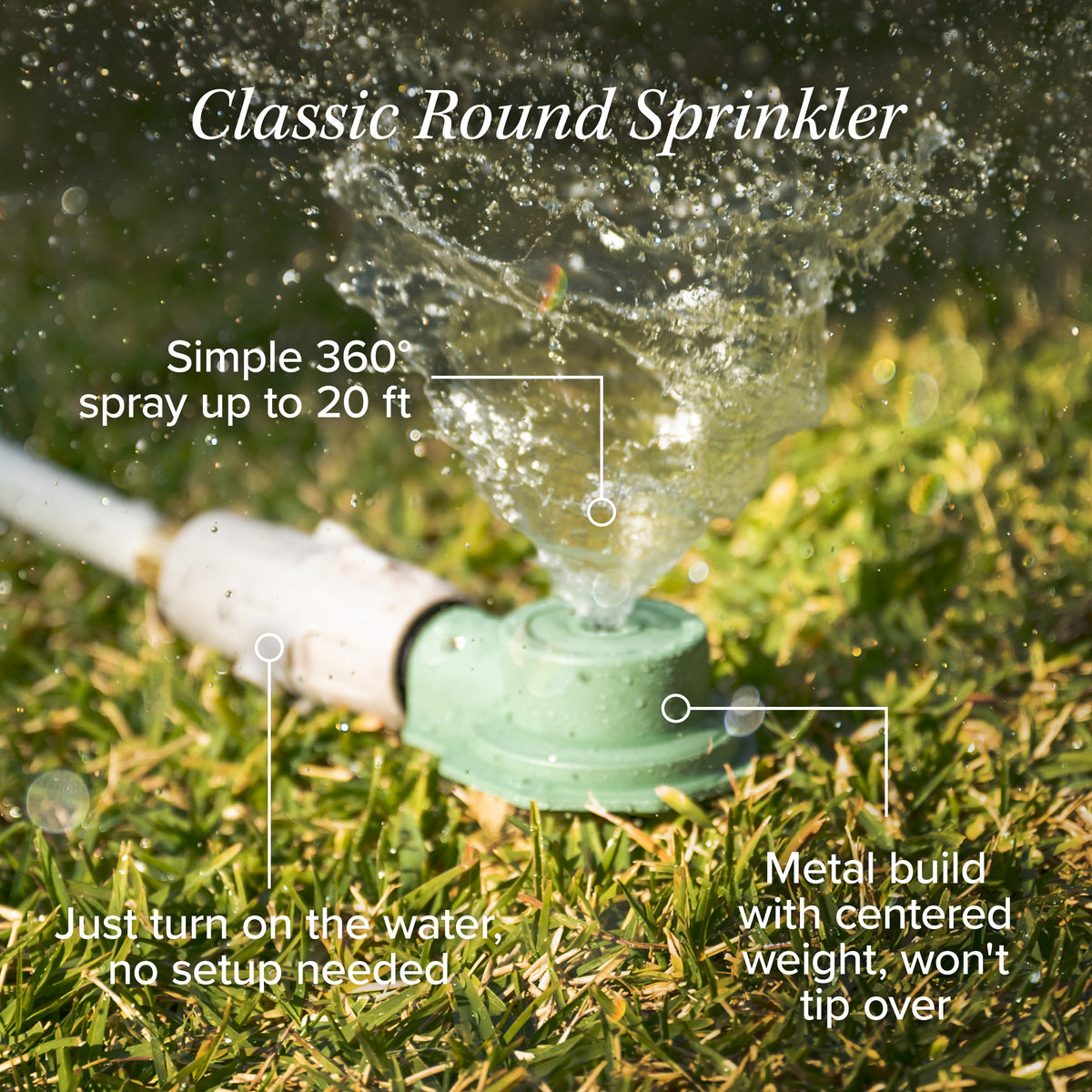 Classic Round Sprinkler