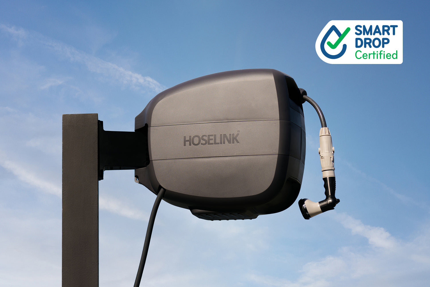 Evolve Retractable Hose Reel | Charcoal
