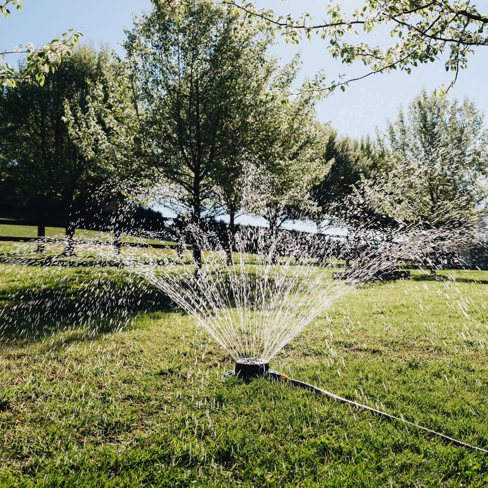 garden spray watering system Metal 9-Pattern Sprinkler