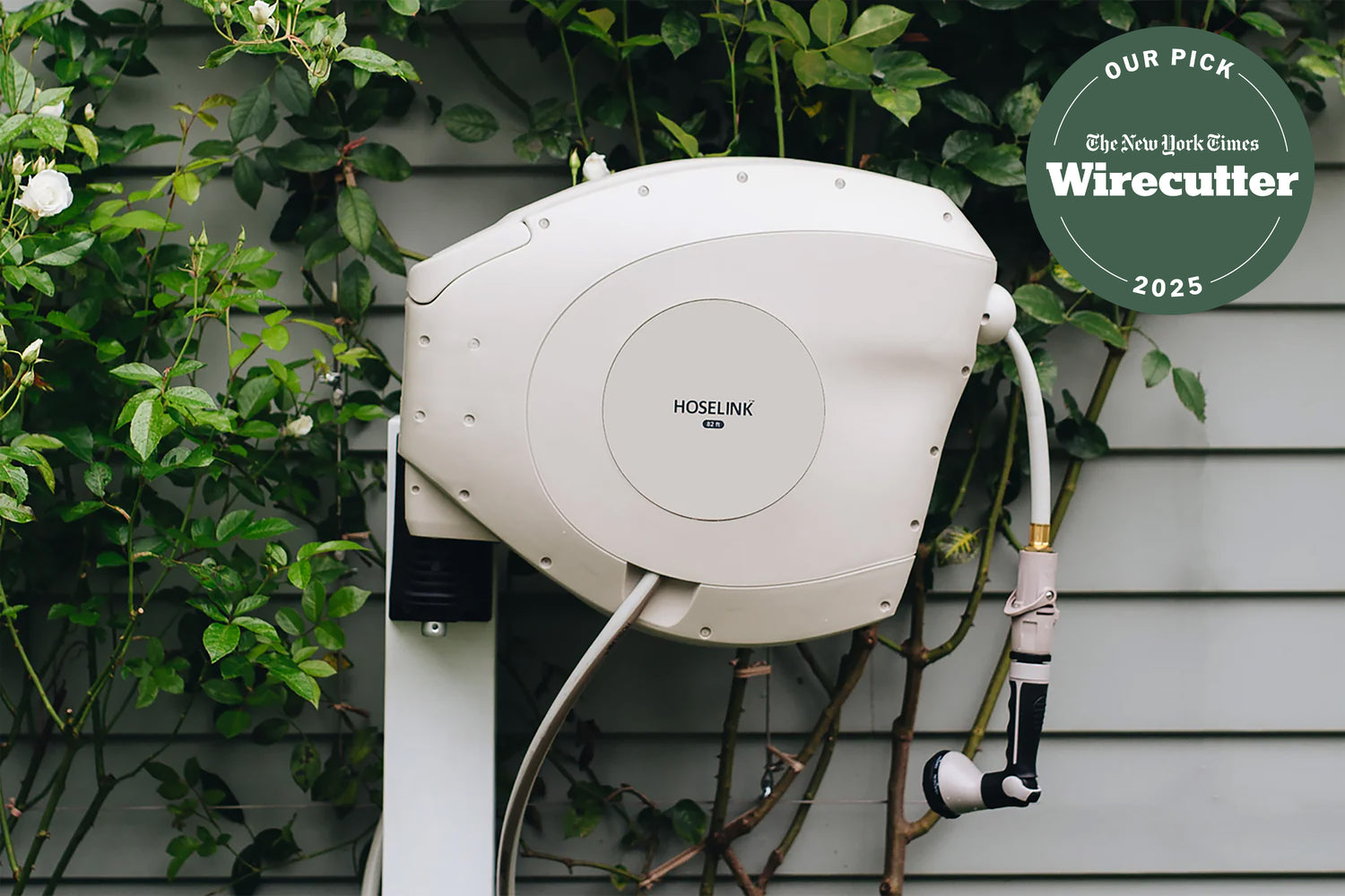 Classic Retractable Hose Reel | Beige