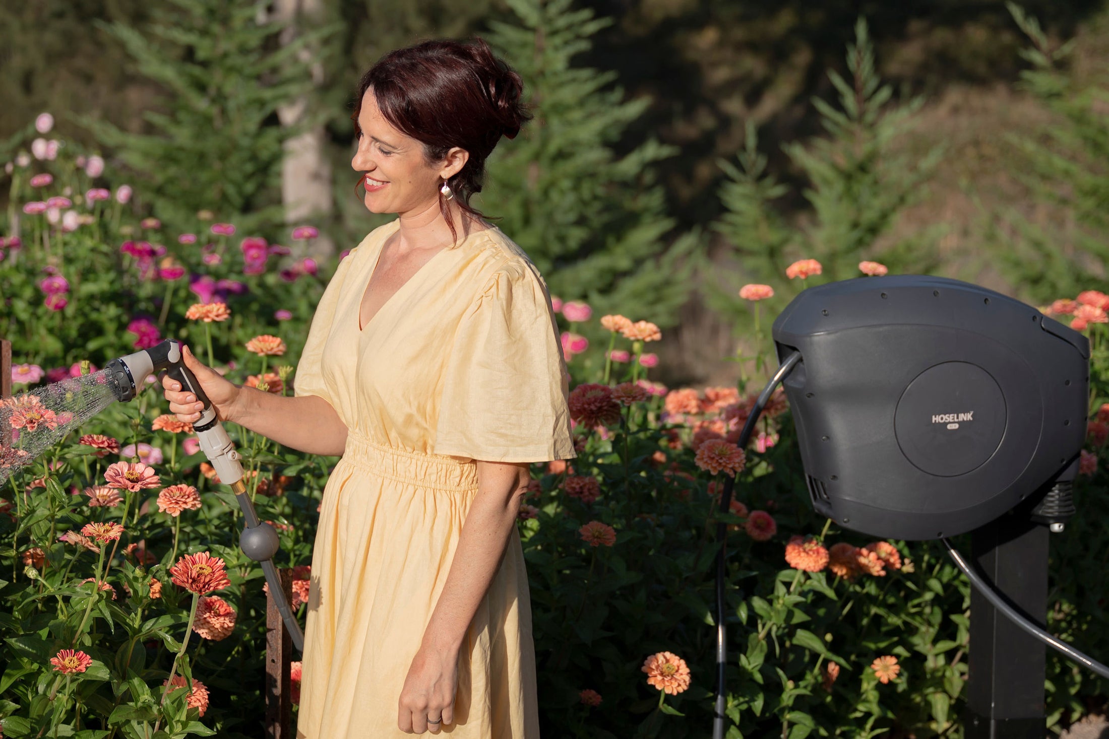 Retractable Garden Hose Reels Hose Fittings Hoselink USA