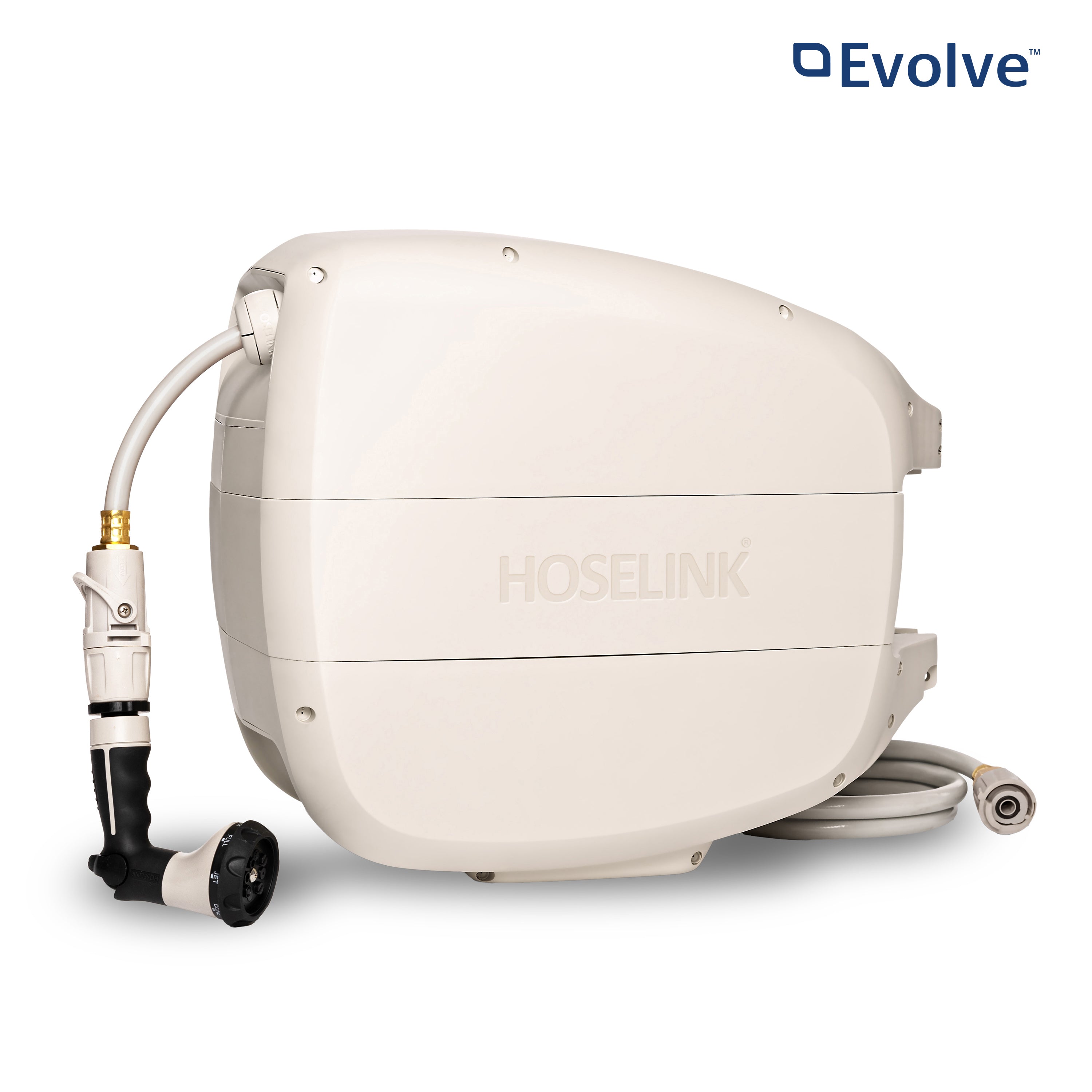 Hoselink Evolve Retractable Hose and Reel | Beige