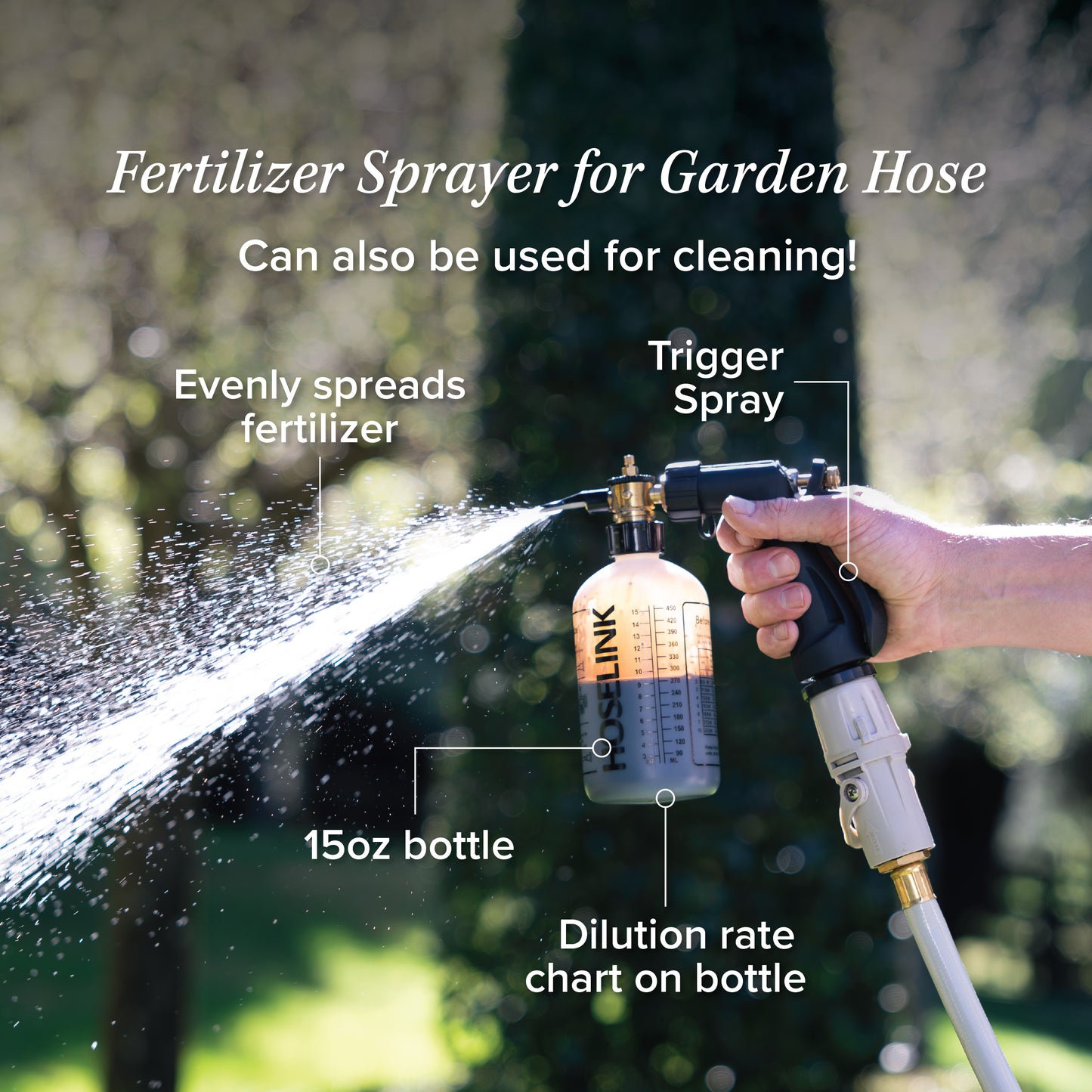 Fertilizer Sprayer for Garden Hose