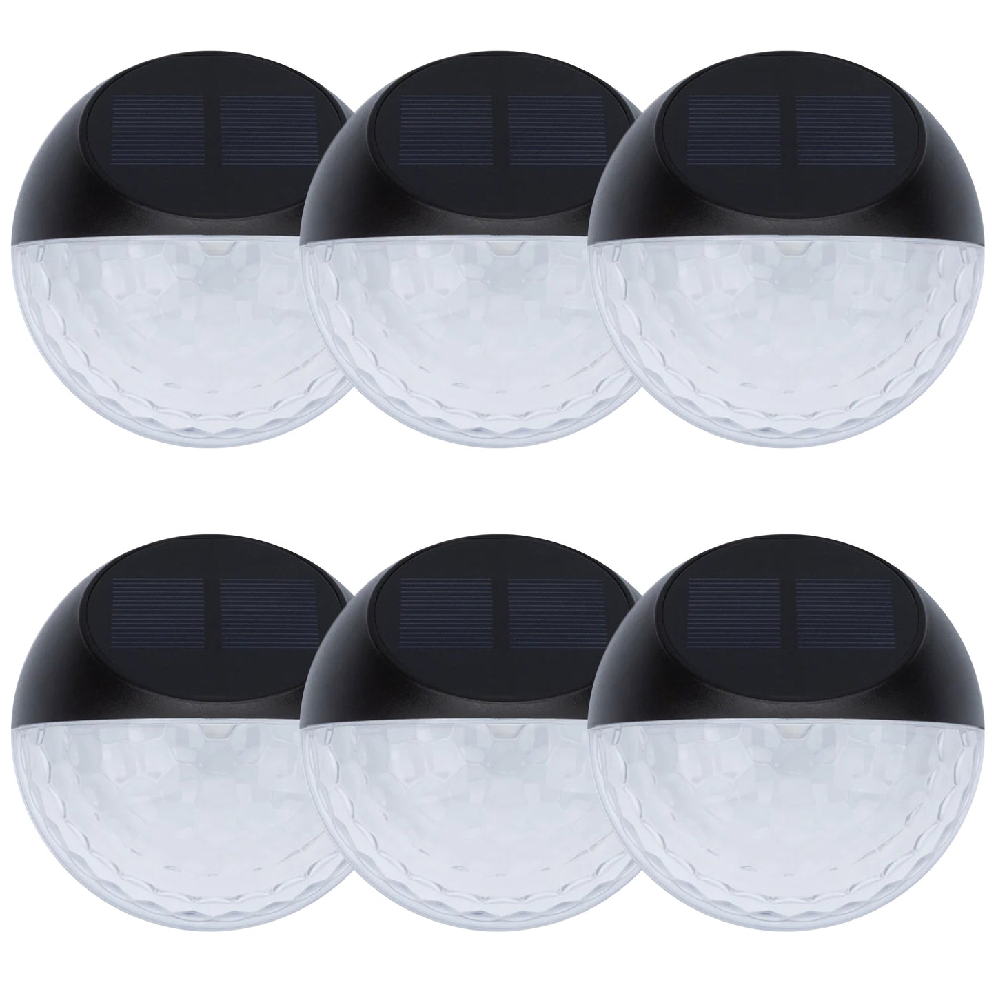 Decorative Round Solar Wall Light 1LED