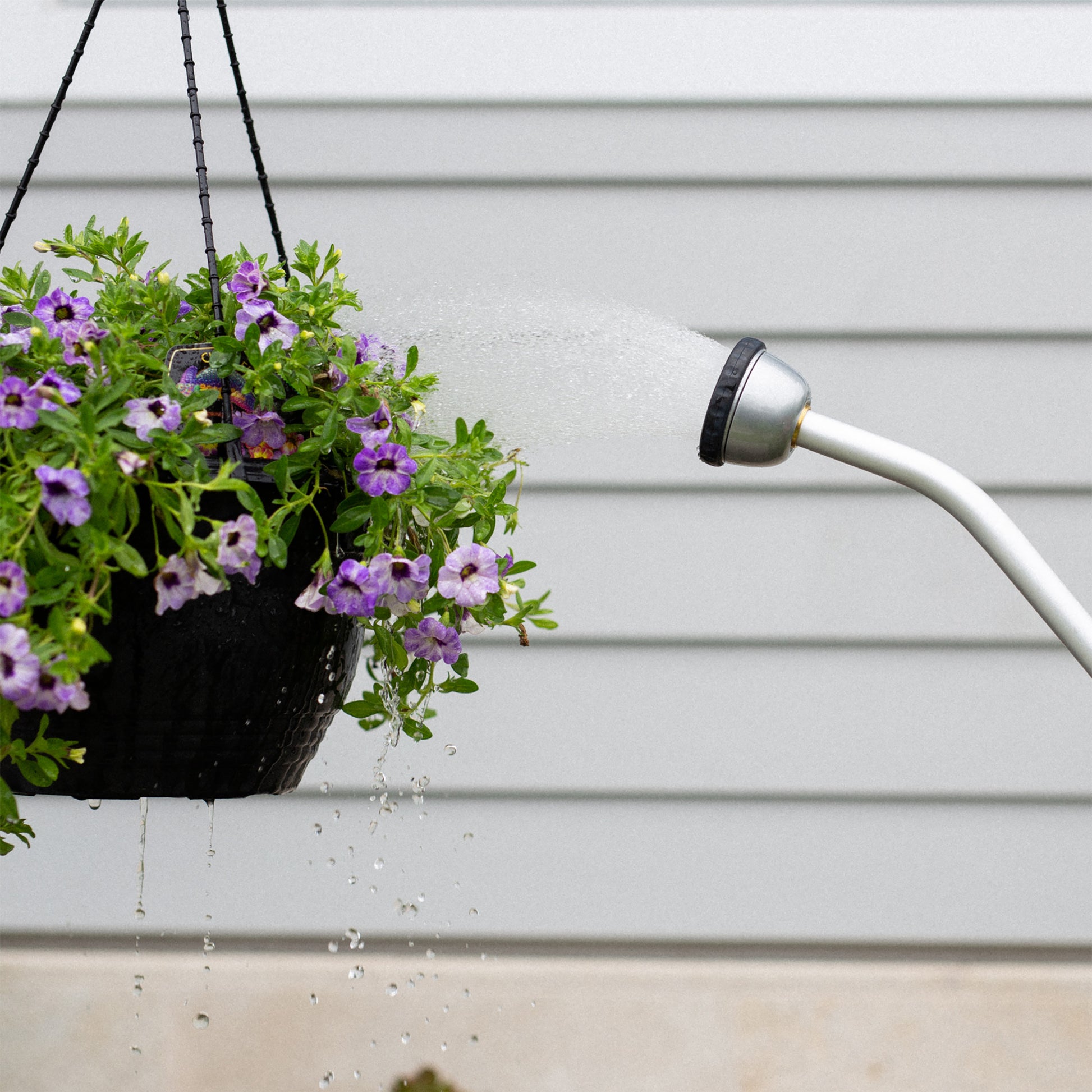 hanging plant watering wand Long-reach Shower Spray Wand – Hoselink USA