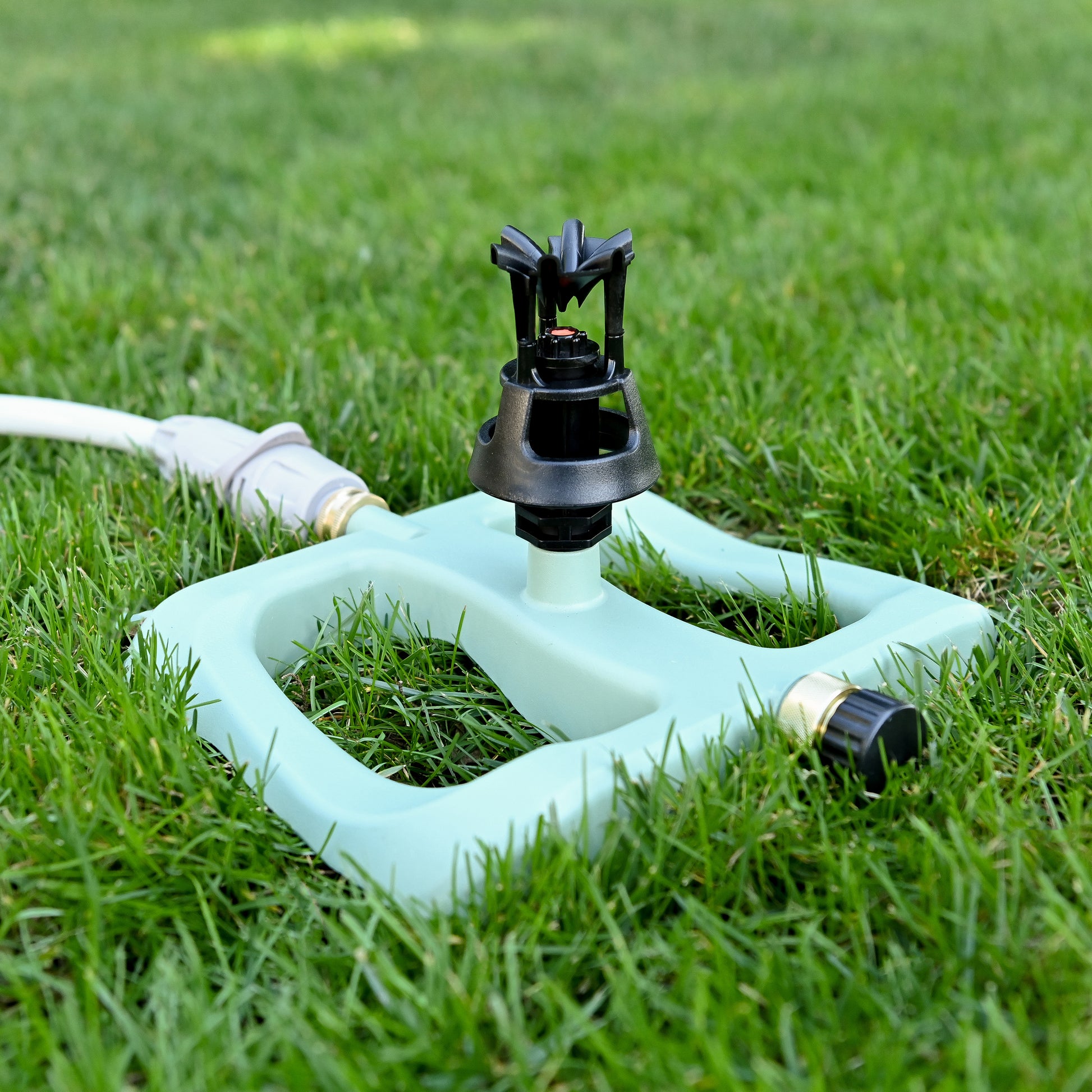 wobble sprinkler on grass