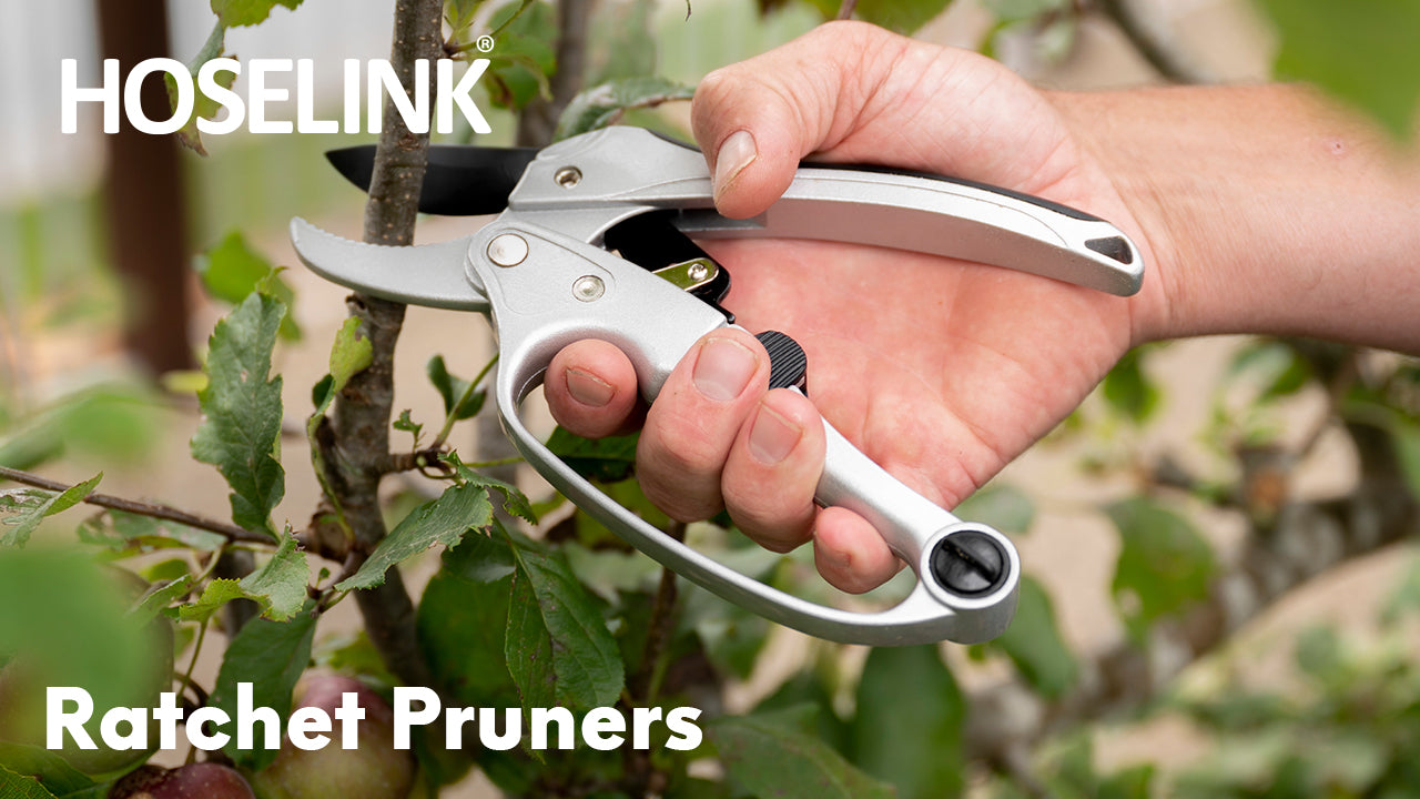 Load video: how to replace the pin in hoselink&#39;s ratchet pruners