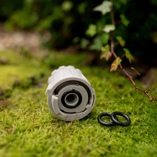 Spare O-rings resting on moss