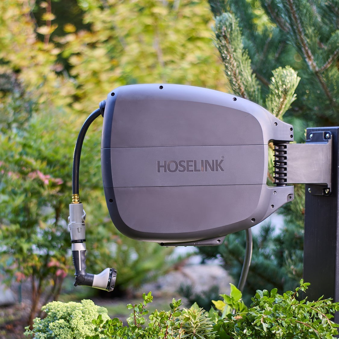 Evolve Retractable Hose Reel | Charcoal