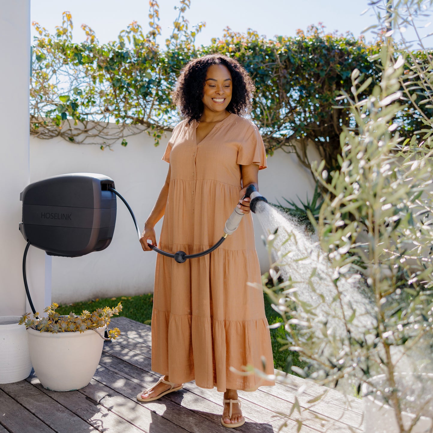 Evolve Retractable Hose Reel | Charcoal