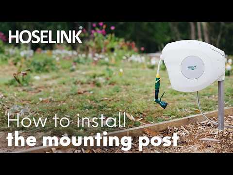 Retractable Hose Reel Mounting Post | Classic