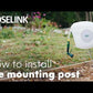 Retractable Hose Reel Mounting Post | Classic