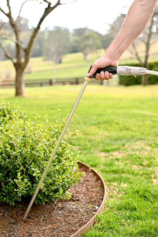 root waterer watering garden bed 